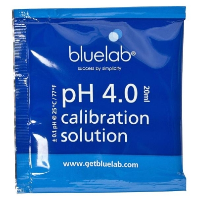 Bluelab pH 4,0 20 ml – Kalibrierungslösung für pH-Tester