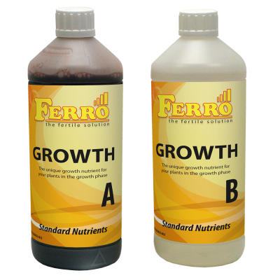 Ferro Standart Growth A + B 1L - îngrășământ mineral de bază pentru creștere