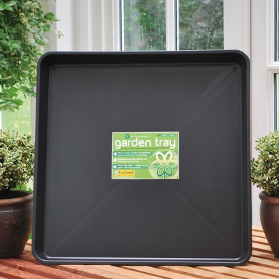 Gartentablett 80x80 - Tablett für Töpfe